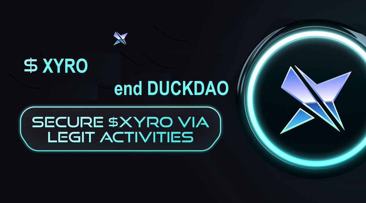 XYRO! An interesting narrative AI project. The unique AI-powered trading platform, revolutionizing crypto with Web3 gamification | Backed by <a href="/AnimocaBrands/">Animoca Brands</a>, <a href="/CoinMarketCap/">CoinMarketCap</a>, <a href="/Duck_Dao/">duck_dao</a>!
