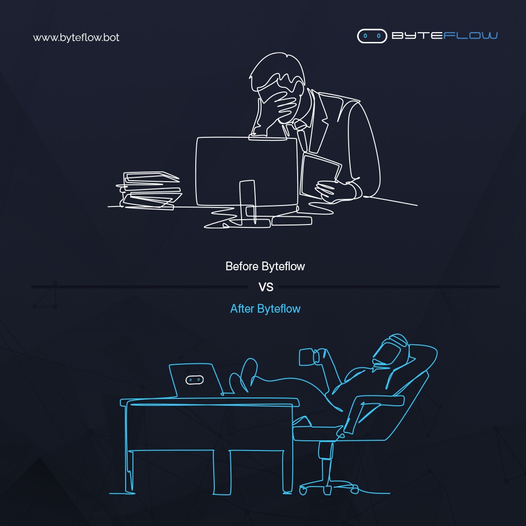 ByteFlowBot's tweet image. From Chaos to Clarity – ByteFlow Has You Covered

Focus on growth while ByteFlow handles high-volume data and peak demands effortlessly.

Start working smarter today.

🌐 Discover more at byteflow.bot

#WorkSmart #ByteFlow #AutomationRevolution #EfficiencyInAction