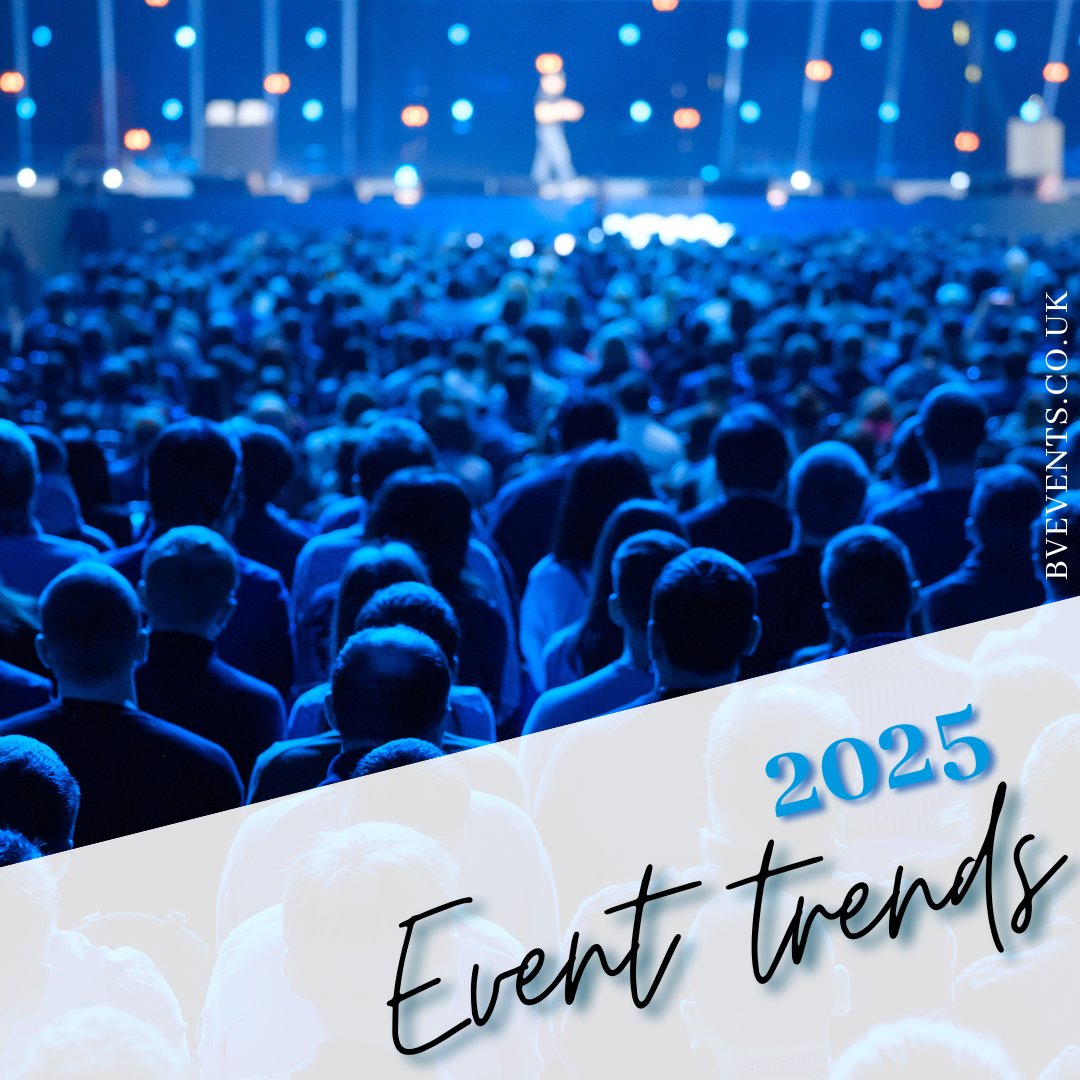 Following a 56.1% surge in 2024's total delegate numbers, there’s no doubt businesses recognise the power of face-to-face connections. What can we expect this year? 

 🔗2025 event trends we predict will shape meetings &amp; events: bvevents.co.uk/2025-event-tre…

#2025EventTrends
