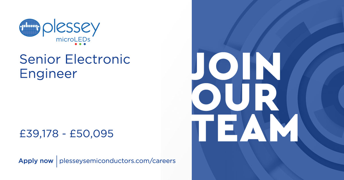 New Year, new job - we are excited to kick off 2025 with our latest vacancy.

We are looking for a Senior Electronic Engineer to join our Test Development team, working closely to create robust and efficient testing systems.

Read more about the role: ow.ly/Gucl50UBCGW
