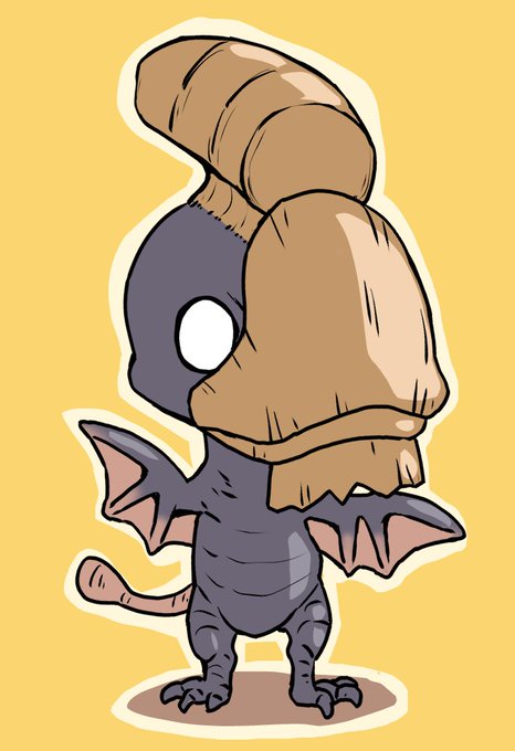 ゲリョス懐かしすぎて描いた 