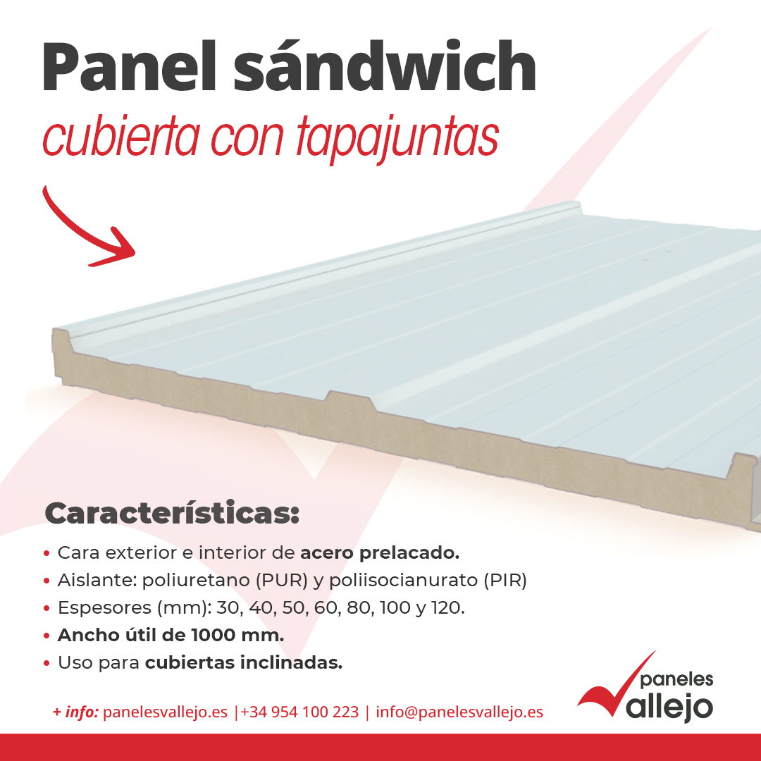 📣 ¡Descubre nuestro catálogo de paneles sándwich!

En Paneles Vallejo llevamos la innovación y calidad al siguiente nivel con nuestros paneles aislantes con núcleo de #poliuretano.

Visita nuestro catálogo: panelesvallejo.es