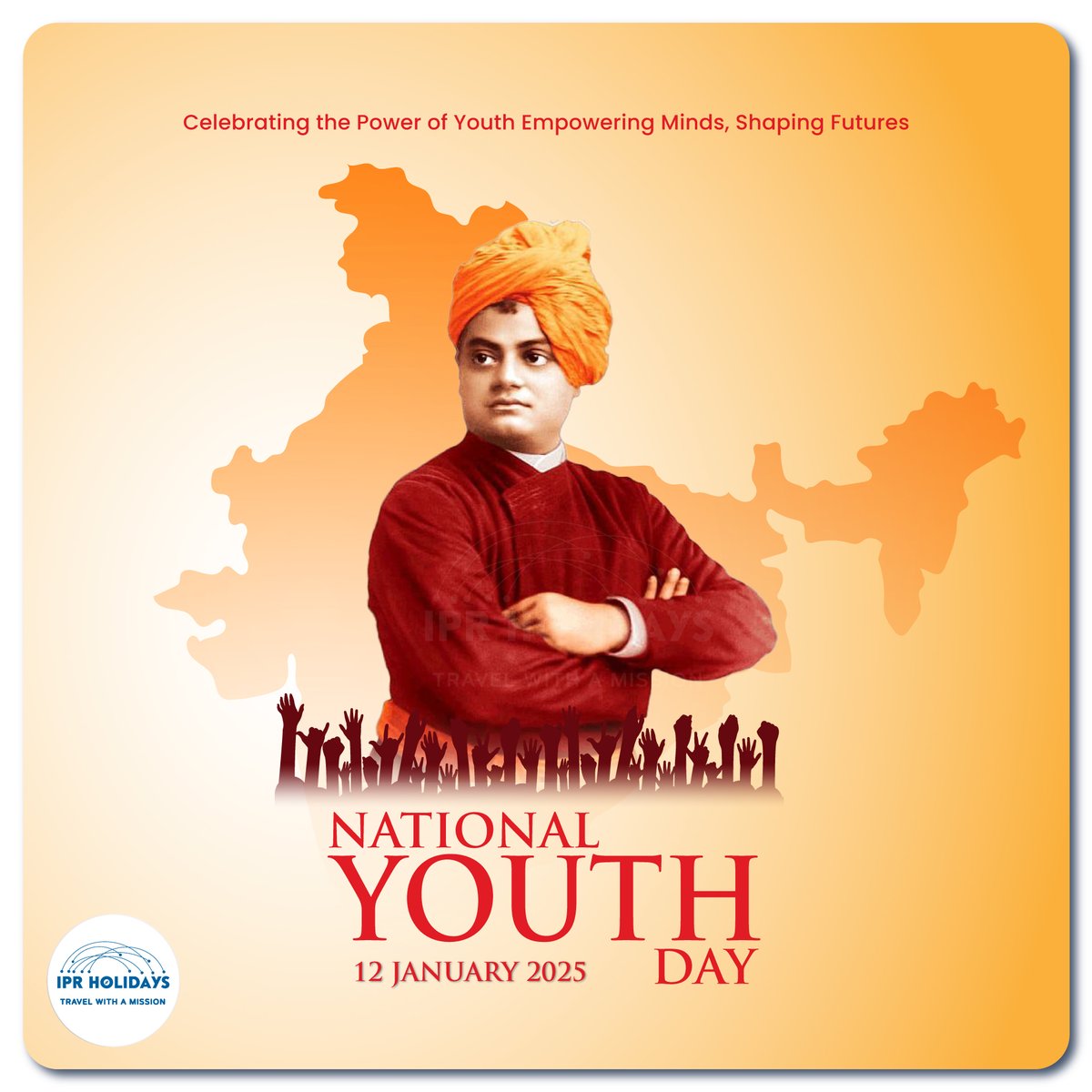 iprholidays's tweet photo. 🌟 Empowering Young Minds on National Youth Day! 🌍✈️
Celebrate the spirit of youth with IPR Holidays and explore a world of possibilities
#NationalYouthDay  #YouthEmpowerment #gowithipr  #iprholidays https://t.co/yqUZiYw3ix
