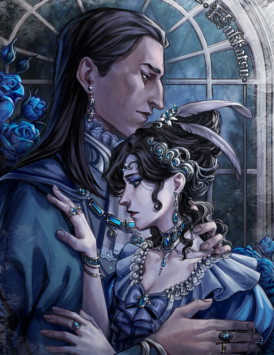 My OCs Laurent and Gwendolyn💎

#OC #illustration