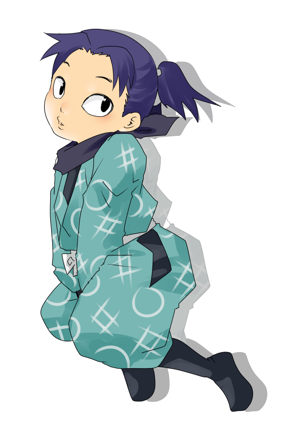 大昔のファイル開いたら忍たま描いてた 