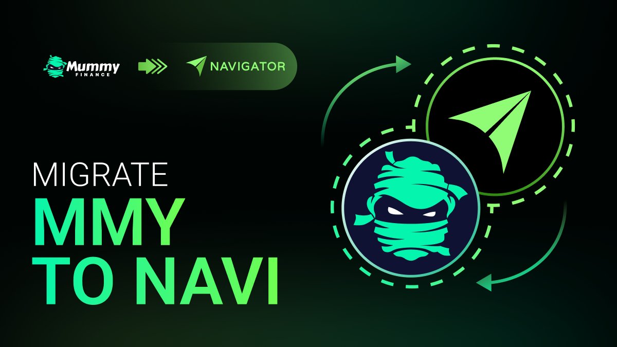 🚨 Important Update! 🚨

📦 Migration is Live:

MMY holders can now migrate $MMY to $NAVI and bridge NFTs from Fantom to Sonic Mainnet.

Start here: app.mummy.finance/#/migrate-navi