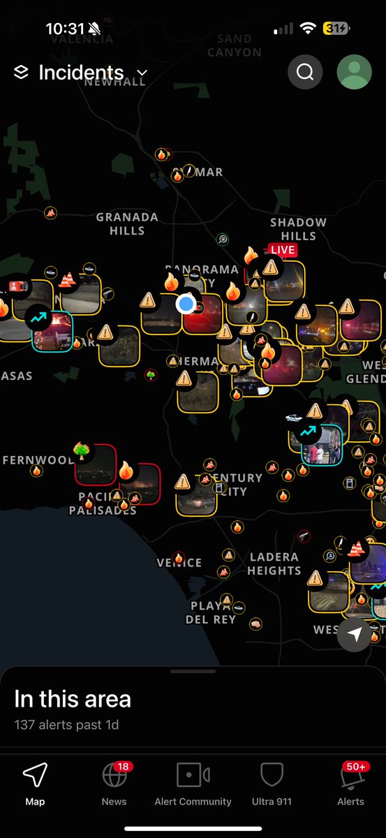 If you’re in #LosAngeles stay safe tonight!