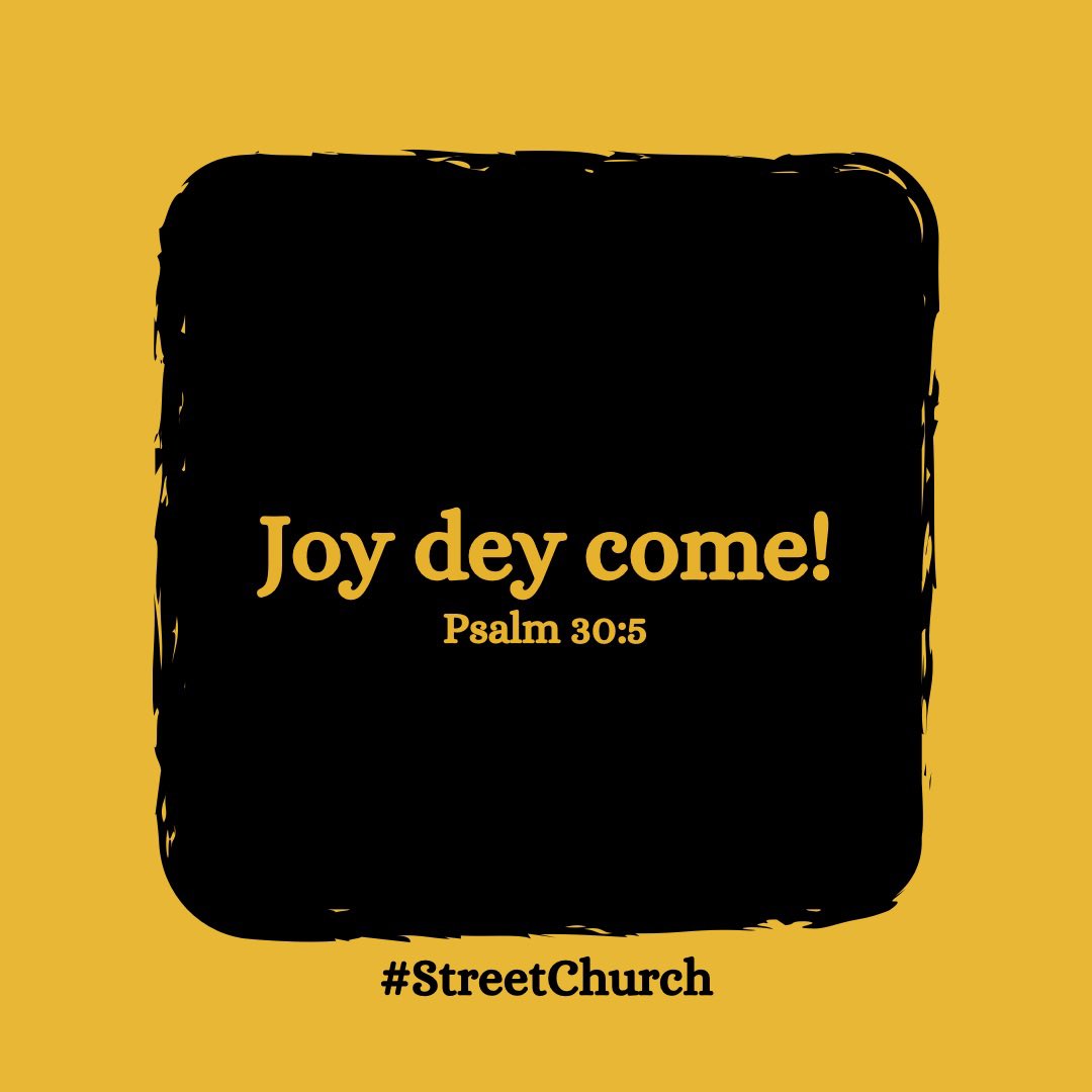 streetchurchh's tweet photo. You see all dose your secret cry? Their days are numbered bcos joy dey come. 🤭🕺🏽

Over every issue wey don dey make you cry, you go rejoice in Jesus name. Amen 🙏 https://t.co/SynQ2N5OUJ