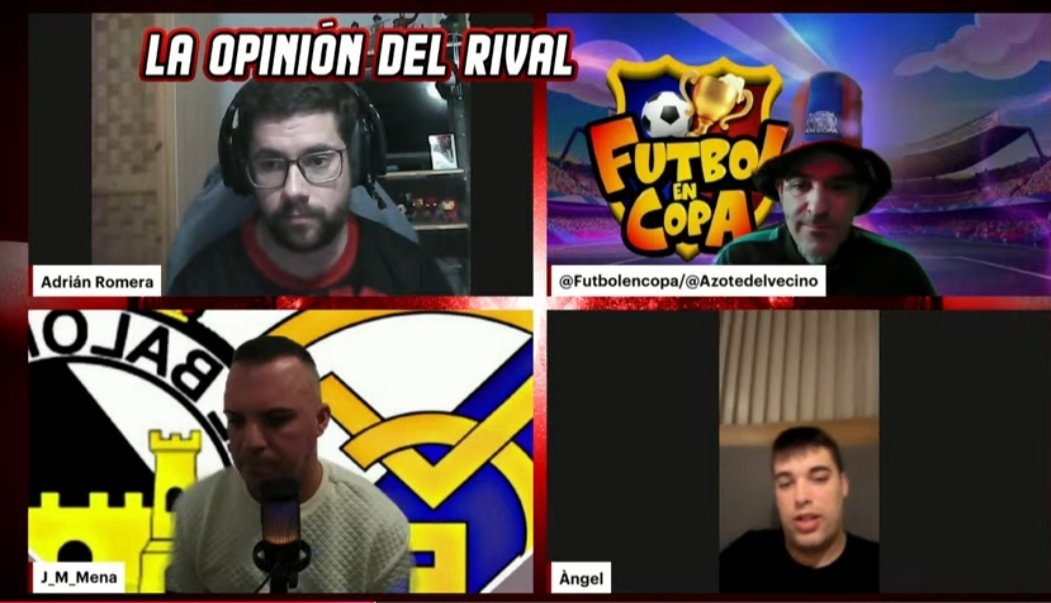 Gran programa el de ayer, gracias a la gente de <a href="/Futbolencopa/">FÚTBOL EN COPA</a> y <a href="/Blancaremontada/">Remontada Blanca</a> y mucha fuerza a los afectados del hotel en Arabia.

Si te lo perdiste, puedes verlo aquí, esto ha sido la SUPEROpinion del Rival ⚫🔴🏆 <a href="/GMallorquinista/">Gent Mallorquinista</a>

youtube.com/live/zqFvxTGRB…