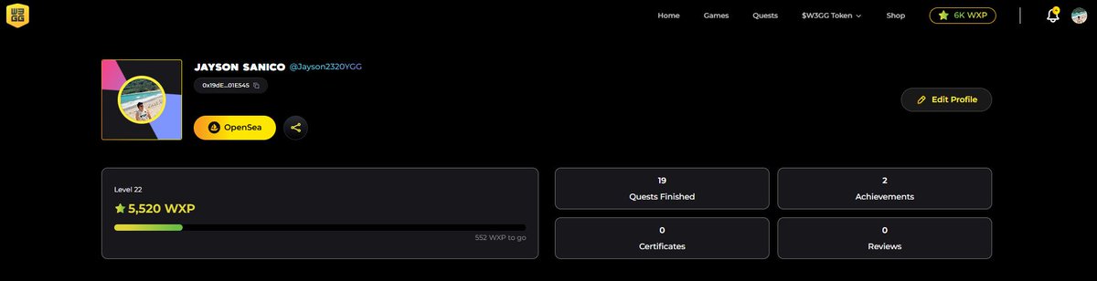 Jay_Axl02's tweet image. I just completed the Welcome to W3GG! quest! 

Join W3GG’s Quest to Airdrop campaign
Used My Referral Codes:

W3GG-EaIQyo
W3GG-H6j3U7w2
W3GG-KJbP49YX
W3GG-yElaRfFu
W3GG-VnPW0foV

#minturw3key #YGGGAPS8
@YieldGuild
@w3ggofficial