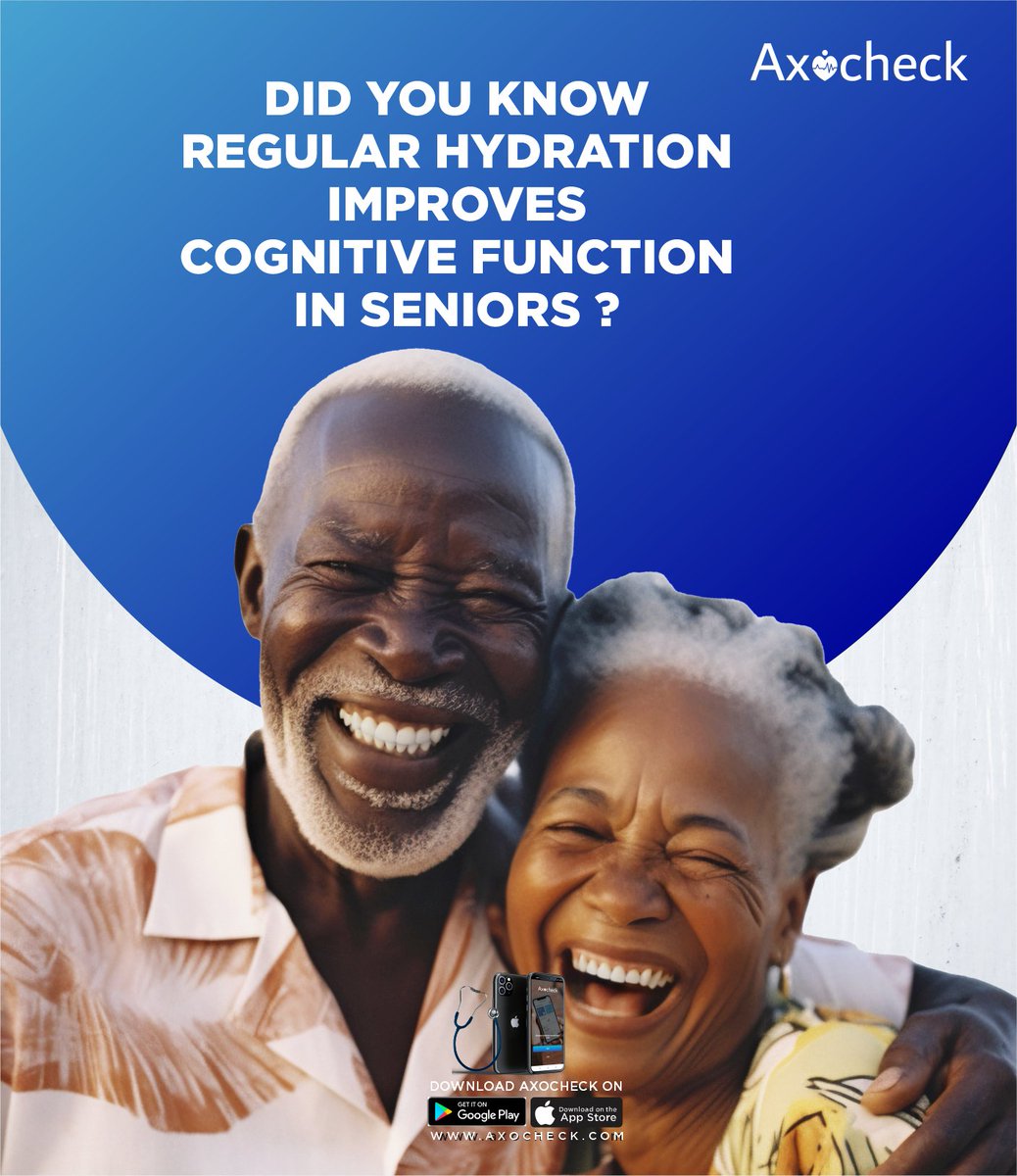 axocheck's tweet photo. 💧 Stay Hydrated, Stay Healthy! 💧

Did you know staying hydrated can boost memory, improve focus, and support overall well-being for our beloved aged parents? Encourage them to drink water regularly for a healthier, happier life.
#AxocheckCares #HealthyAging #StayHydrated https://t.co/68zSCJjomt
