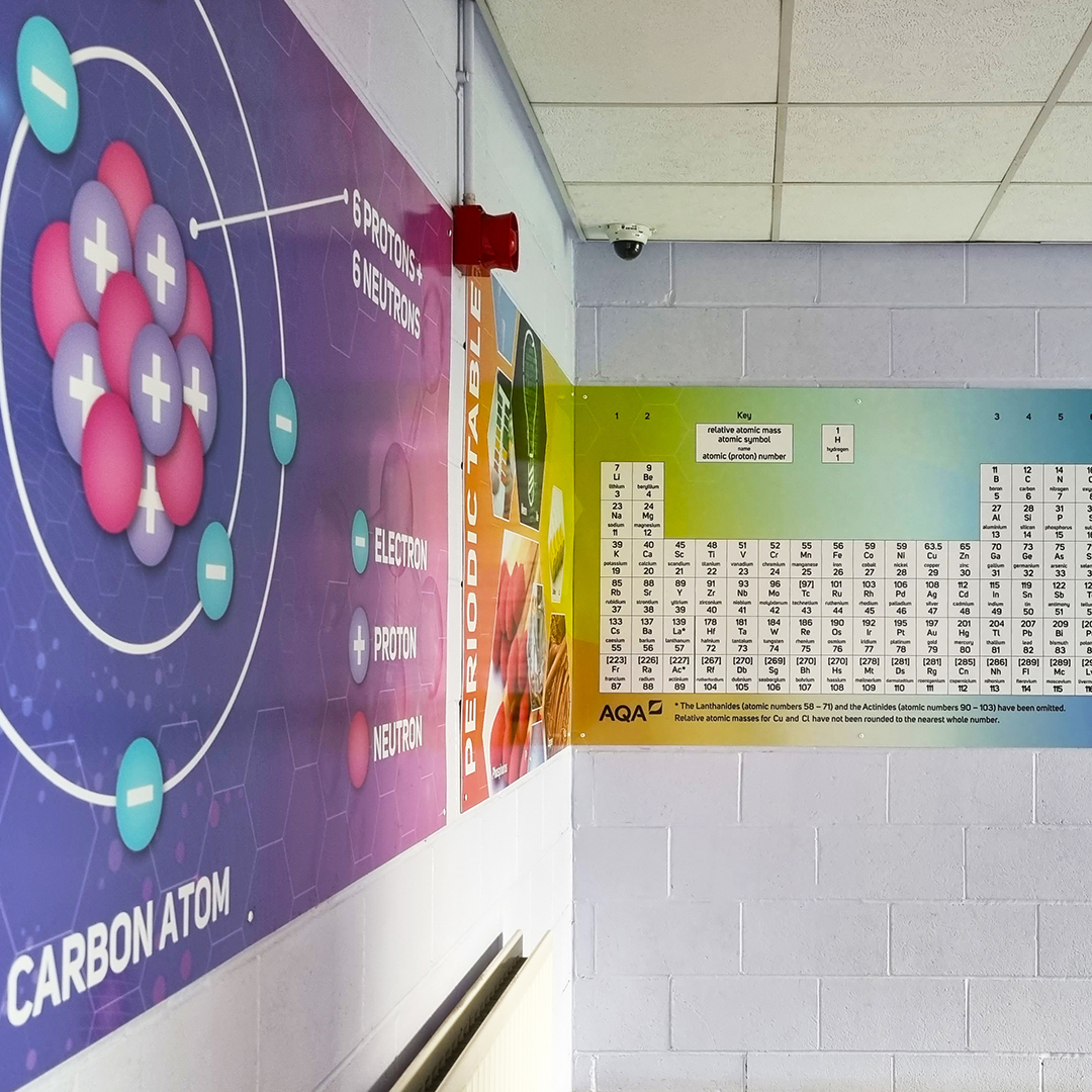 Print_ForSkwls's tweet image. We’re thrilled with the Science displays our team designed and installed at Winterhill School. They look great, creating an inspirational learning space for students! Visit our website ow.ly/QyIb50MVp6p #PrintForSchools #Education #WallDisplay #SubjectBoards #SchoolPrinters