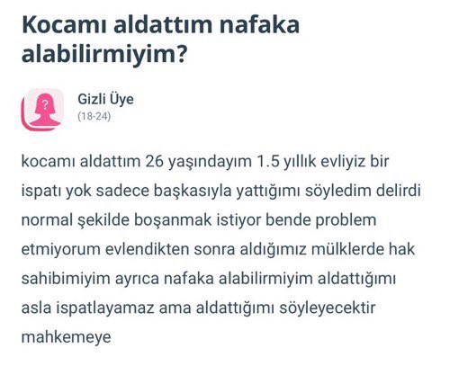 Hiç kaygılanma. Türk Medeni Kanunu sen ne bok yersen ye #Nafaka alman üzere oluşturulmuştur.
Olmadı, davana bakan hakim, ne yapar eder eşit kusur bulup nafaka almanı  hatta! #SüresizNafaka almanı sağlar