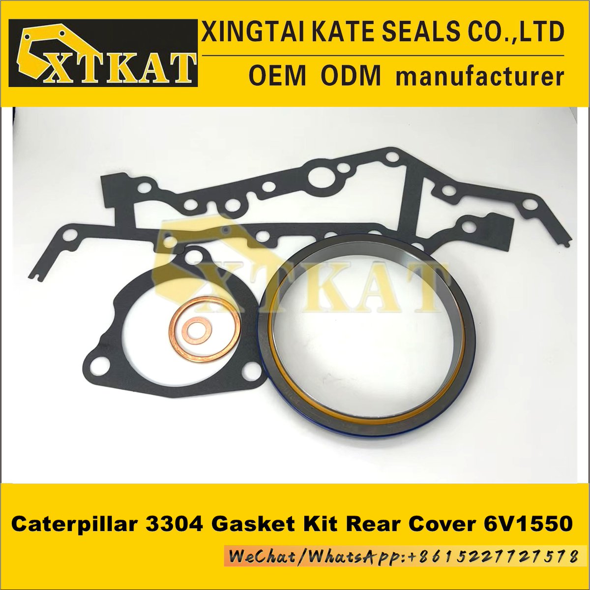 LuoJane1's tweet image. 6V1550 Gasket Kit Rear Cover &amp;amp; Housing For Caterpillar  1383069 Jane +8615227727578 #caterpillar #caterpillargasketkit #enginekit #caterpillarsparepart