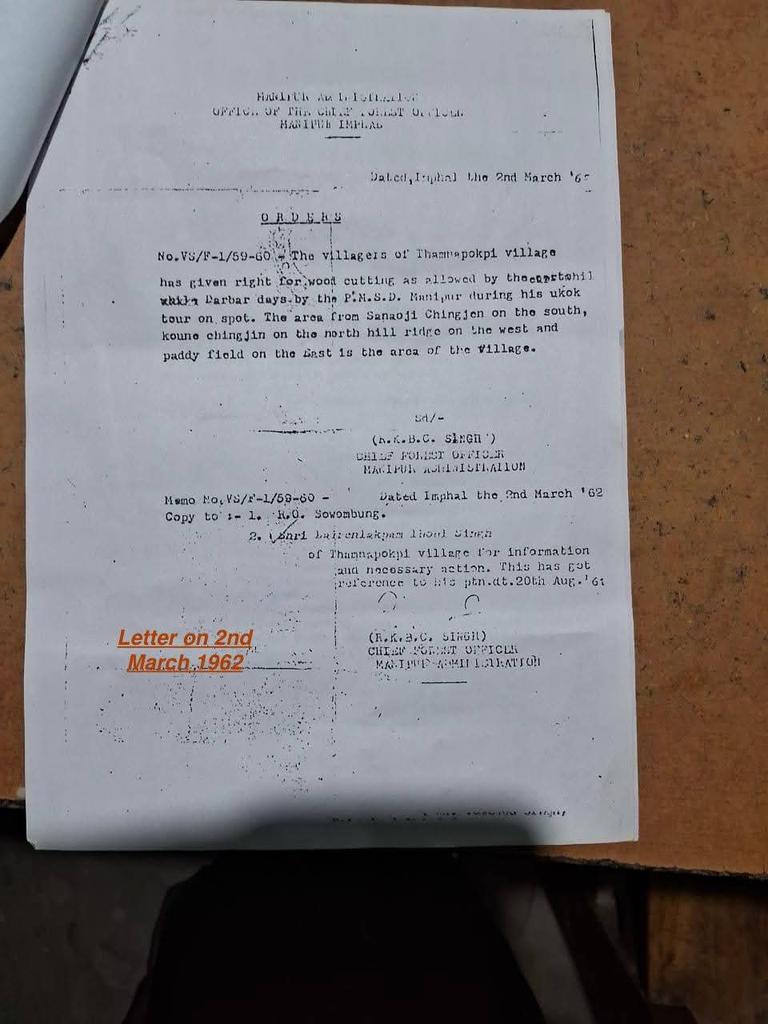 ManipurTimes's tweet photo. #KukiLiesXposed

There was no place called Saibol/Phimol in the records published in 1946 and 1962 of Reserved Forest of Manipur.

The records that show the villages in the Gwaltabi reserved forest 

No Phimol, No Saibol !! https://t.co/yISXGNSaPj