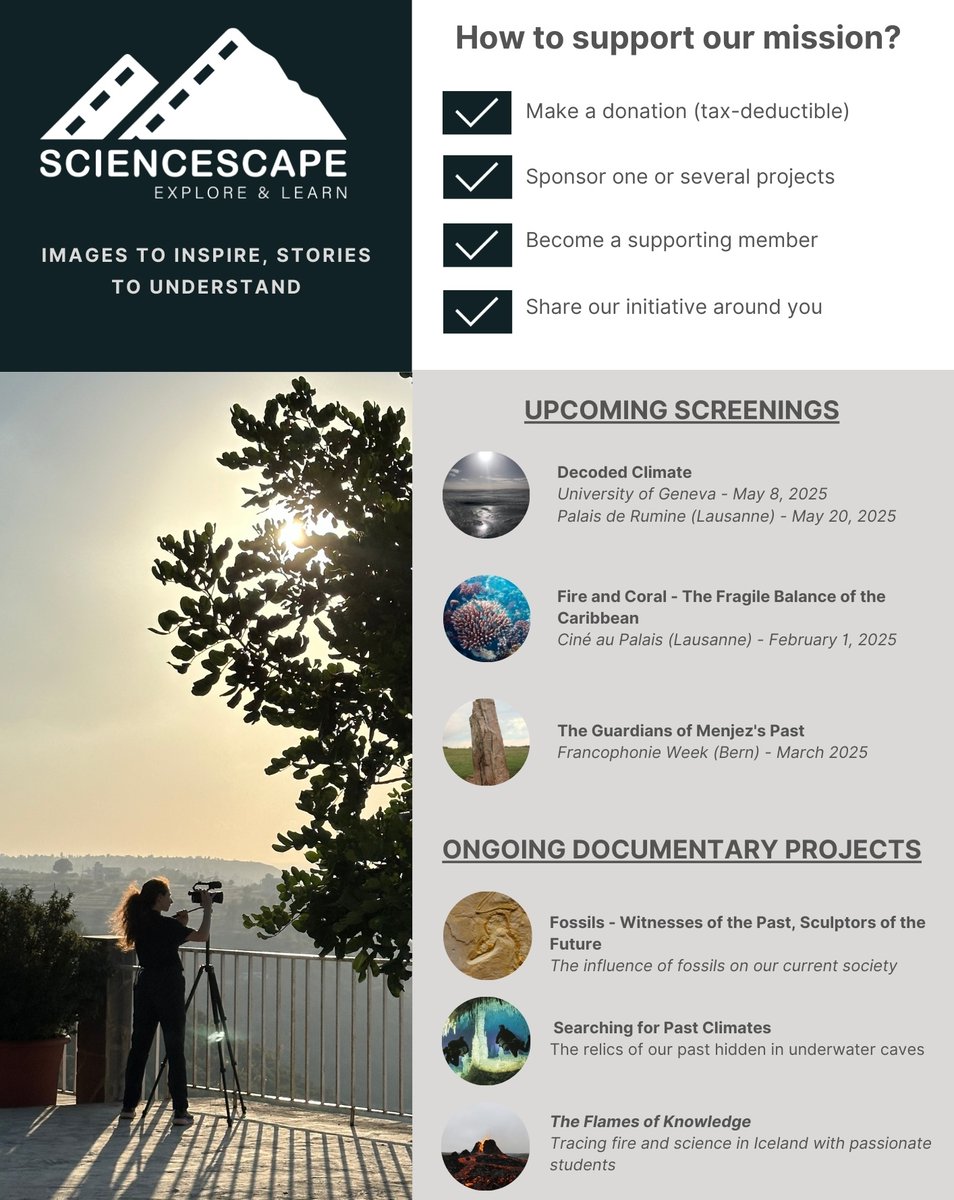 ✨ SciencEscape wishes you an amazing 2025! 🚀 Exciting new projects are coming 🤩. Your support is key to creating accessible scientific films and strengthening the link between science and society. Check out our projects and support platform via the link in bio! 🌟 #nonprofit