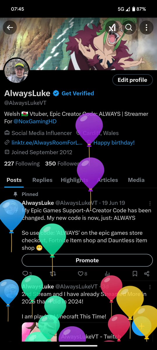 Well, would you look at that, Its Balloon Day! 🤣