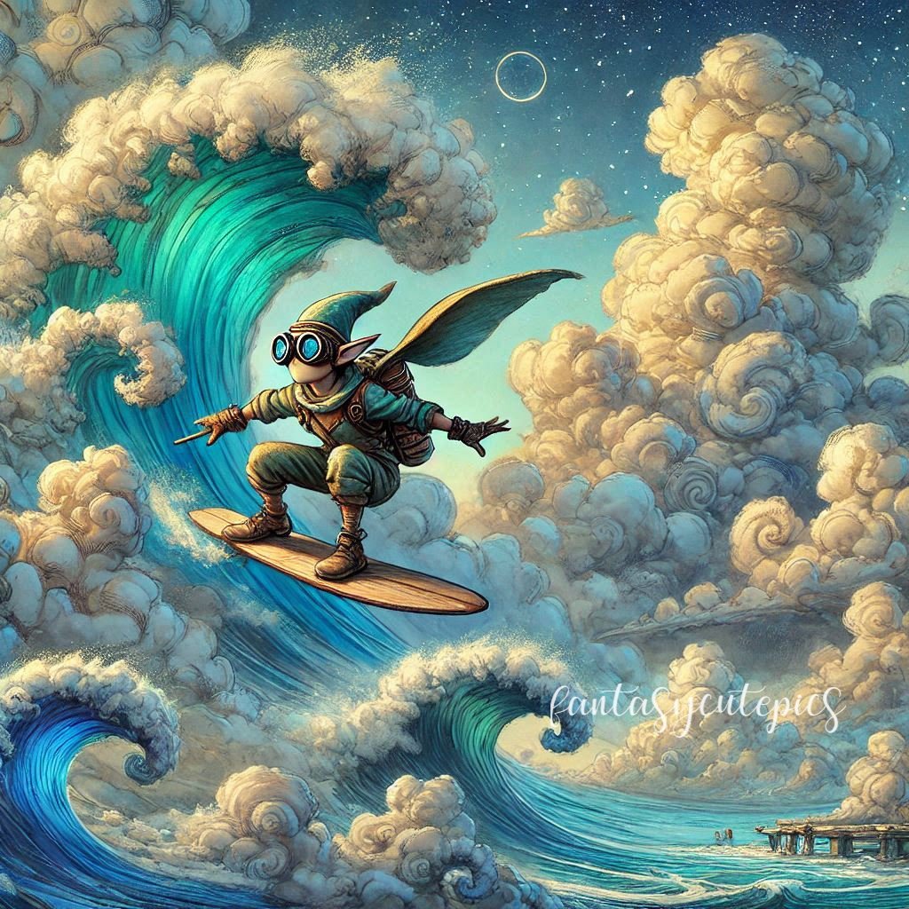 Fantasycutepics's tweet photo. "The sun rises and with it, a new wave of possibilities." 🌊☀️ https://t.co/mlqr5oeMhi