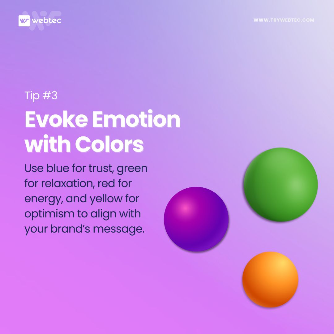 Webtecwebagency's tweet image. Your website is your digital storefront—so why settle for a dull design? 🎨

Color plays a huge role in how visitors perceive your brand. Use it wisely to enhance your message and create a memorable experience.

Want more design tips? Join our Skool Community!