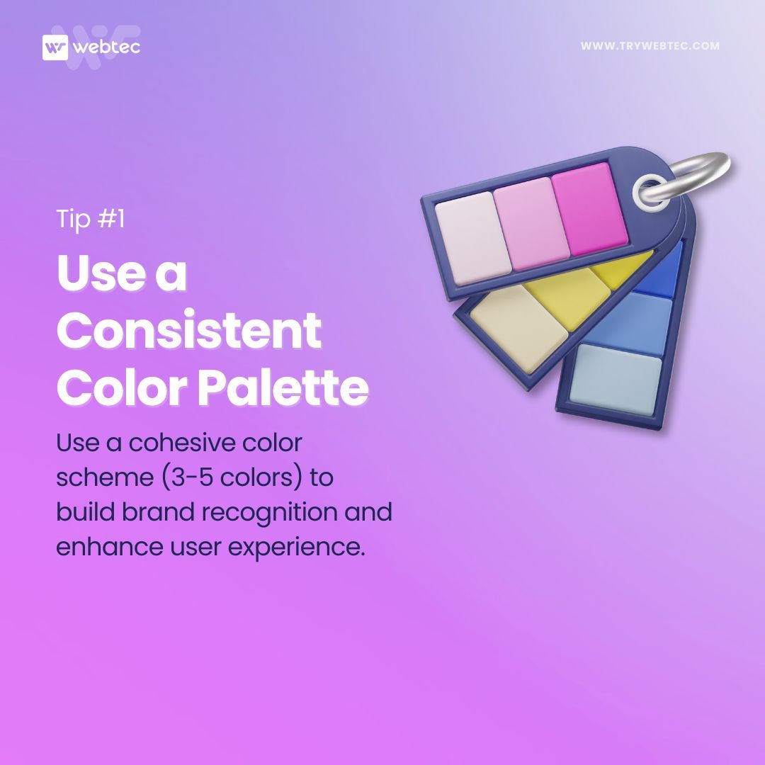 Webtecwebagency's tweet image. Your website is your digital storefront—so why settle for a dull design? 🎨

Color plays a huge role in how visitors perceive your brand. Use it wisely to enhance your message and create a memorable experience.

Want more design tips? Join our Skool Community!