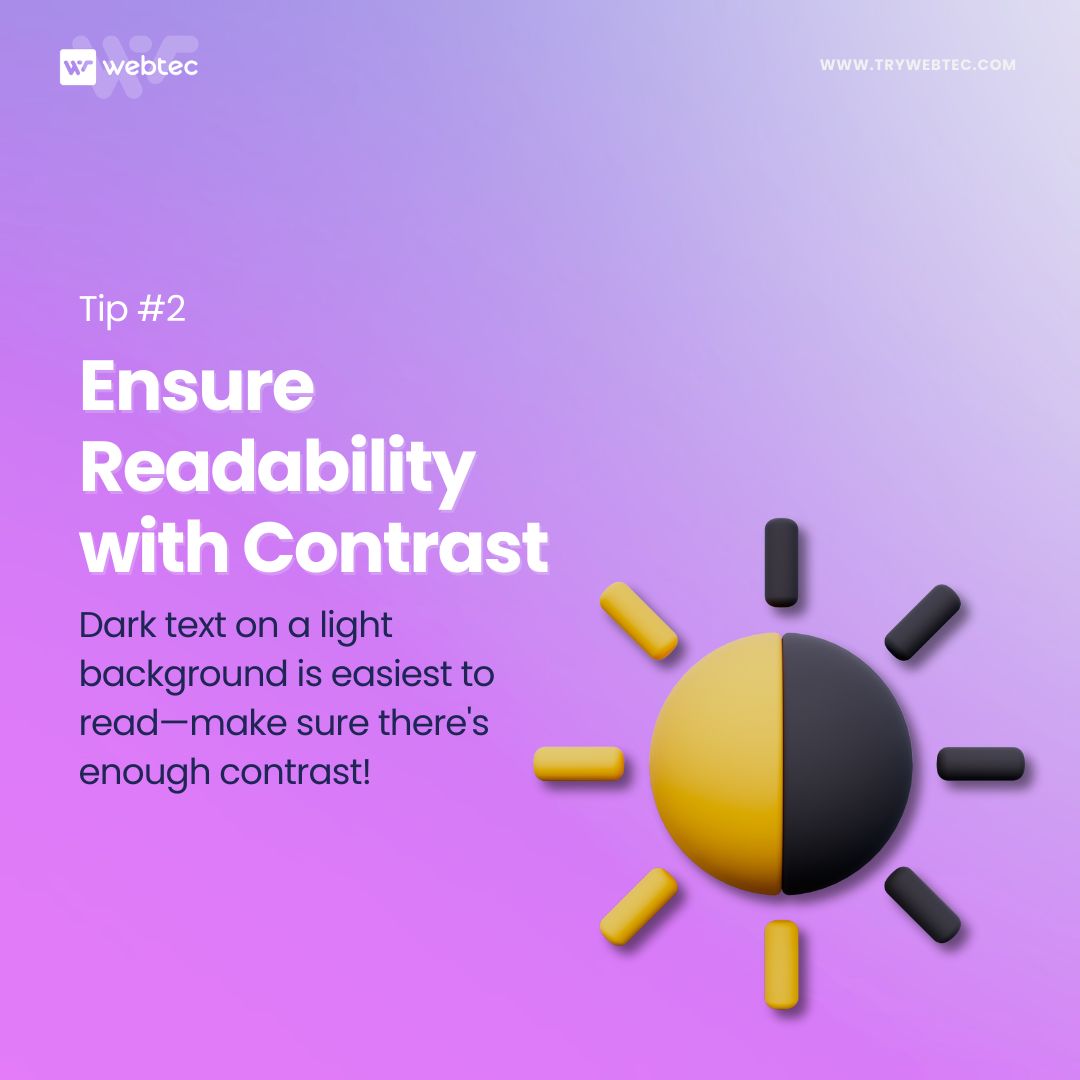 Webtecwebagency's tweet image. Your website is your digital storefront—so why settle for a dull design? 🎨

Color plays a huge role in how visitors perceive your brand. Use it wisely to enhance your message and create a memorable experience.

Want more design tips? Join our Skool Community!