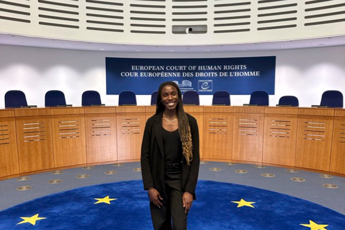 🌟 Recent LLB Law graduate, Mary Takwoingi, spent 3 incredible months at the European Court of Human Rights (<a href="/ECHR_CEDH/">ECHR CEDH</a>)! 🏛️✨ 

Read our latest blog to discover what it's like to work at one of the world’s most prestigious institutions. 🌍⤵️
liverpool.ac.uk/law-and-social…