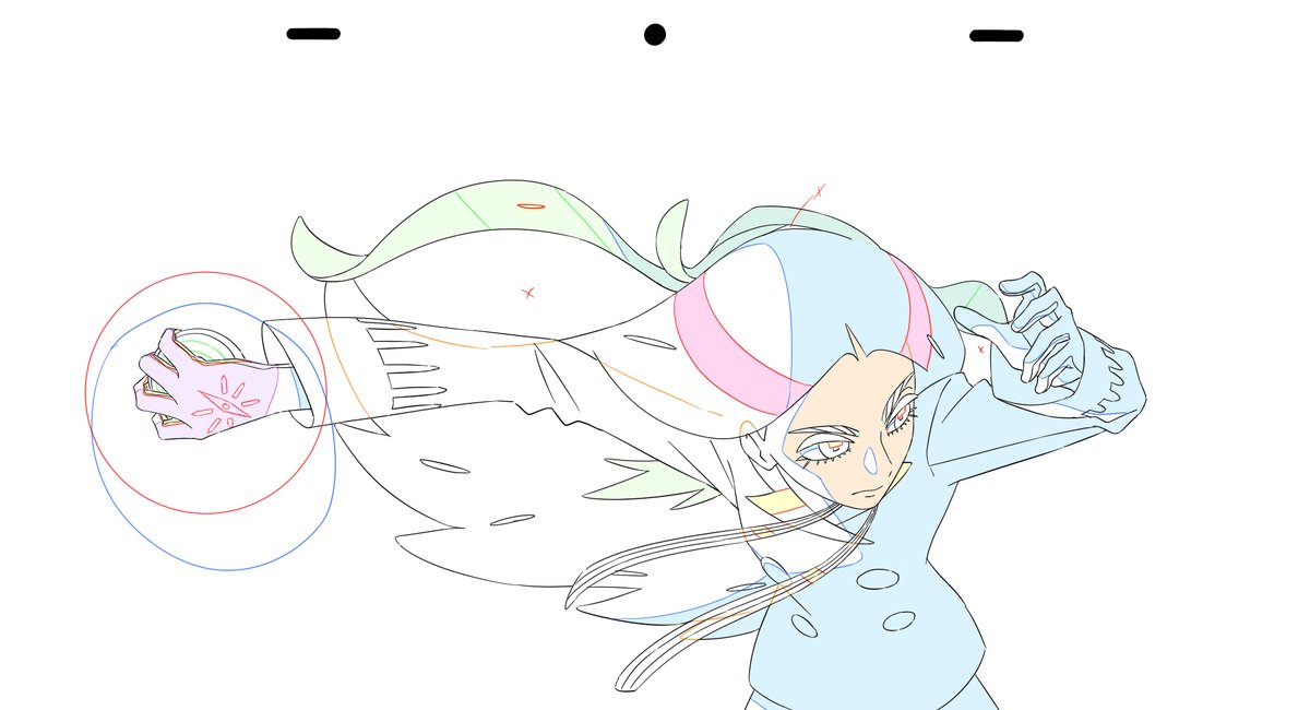 ◢◤#アニポケ マニア◢◤ 第79話よりオモダカの原画をご紹介