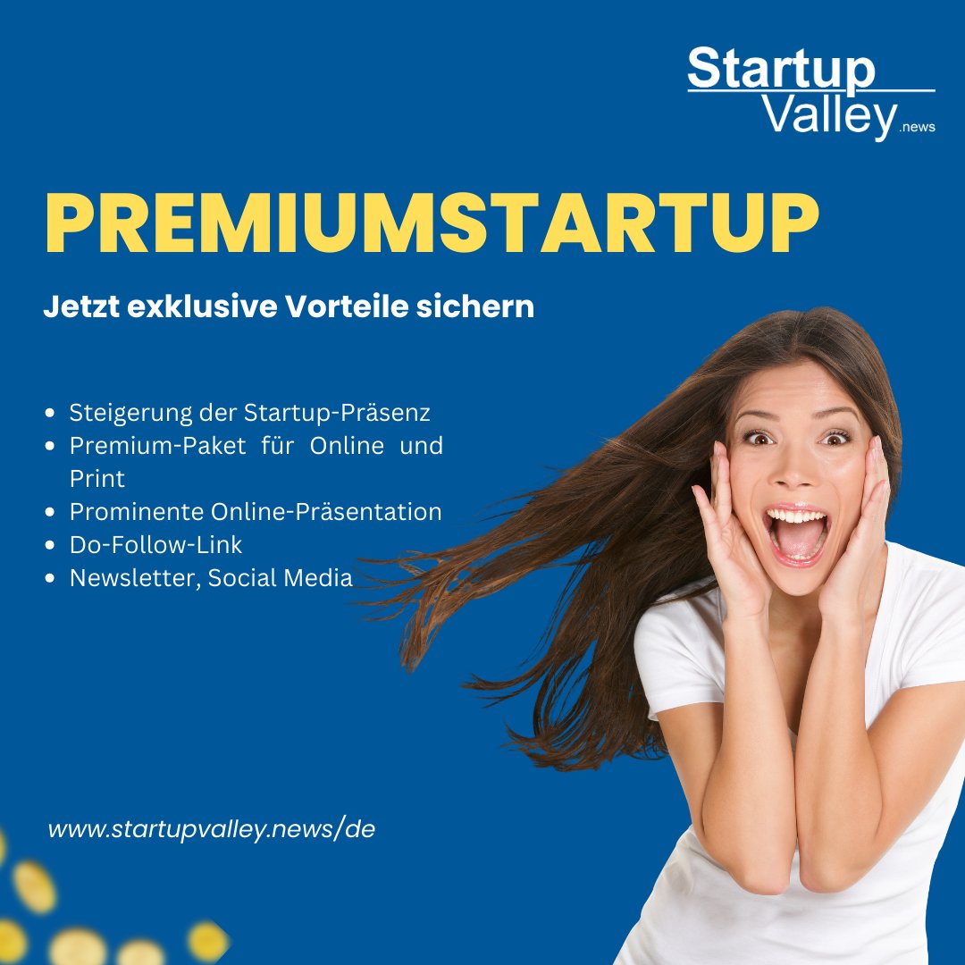 StartupValley (@startup_valley) on Twitter photo Erhöhe die Sichtbarkeit mit dem Premium-Paket 🚀
📢 Mehr Reichweite: Exklusive Präsenz in der Printausgabe, starkes Branding und gezieltes Marketing über unsere Top-Kanäle.
📧 contact@startupvalley.news
#StartupValley #StartupErfolg #MarketingBoost #PremiumPaket #GründerPower Erhöhe die Sichtbarkeit mit dem Premium-Paket 🚀
📢 Mehr Reichweite: Exklusive Präsenz in der Printausgabe, starkes Branding und gezieltes Marketing über unsere Top-Kanäle.
📧 contact@startupvalley.news
#StartupValley #StartupErfolg #MarketingBoost #PremiumPaket #GründerPower