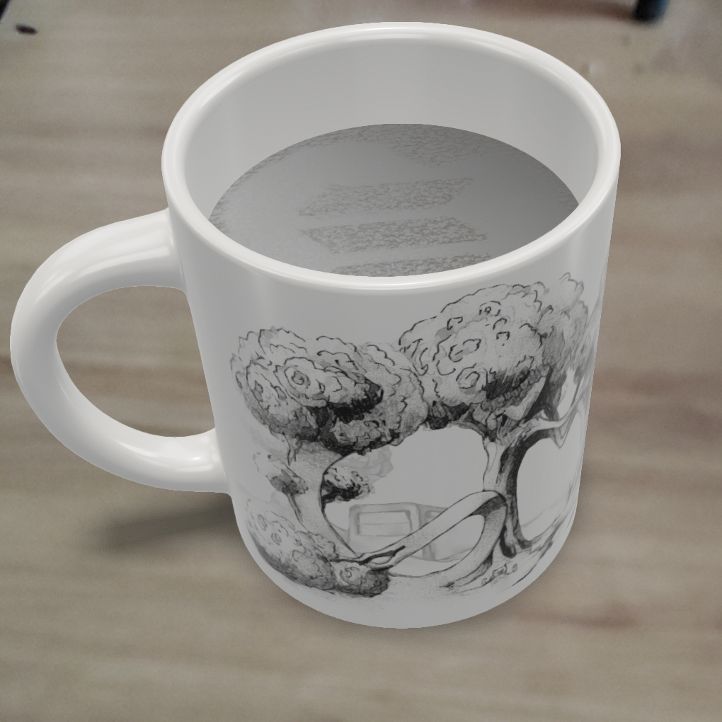 Gm #NFTs lovers  🤩
'Gm Sol' ☕️
I discovered a 🔥 feature <a href="/exchgART/">Exchange Art</a> : 
AR (Augmented Reality), so you can drop the Mug everywhere, scale it &amp; turn around! 

You can print this artwork on a real mug too (file sent by dm)  55e 0.04 $sol

exchange.art/editions/2mhBK…