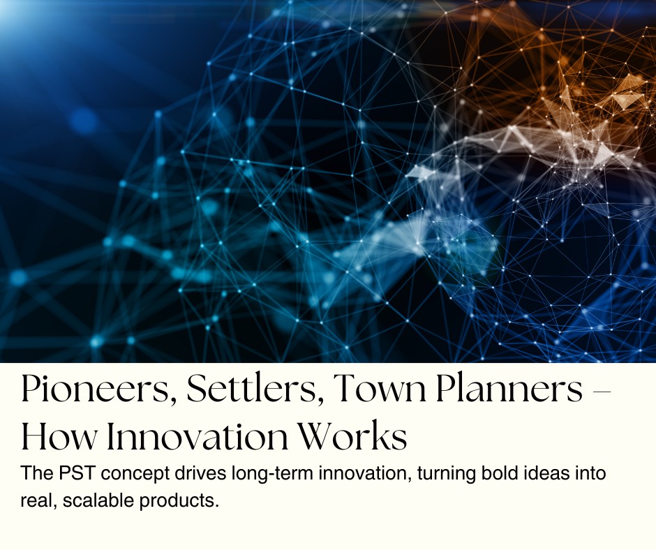 Town Planners turn proven concepts into scalable, efficient products, ready to serve the masses.

Read more 👉 lttr.ai/AaOT0

#InnovationCycle #ProductDevelopment #PioneersSettlersTownPlanners #BusinessStrategy #InnovationLeadership #BusinessInnovation