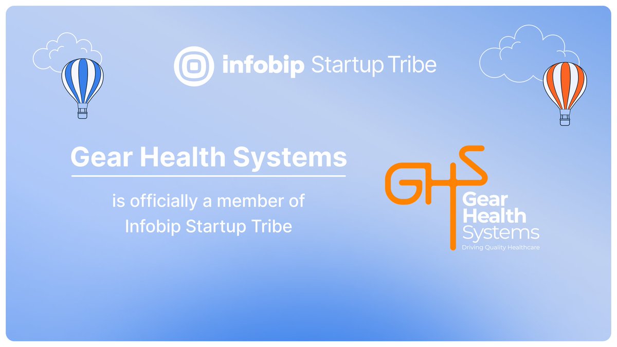 Check this out – Gear Health @gearhealthsys has become a member of <a href="/infobip_tribe/">Infobip Startup Tribe</a> by <a href="/Infobip/">Infobip</a>. Now we get to leverage their product stack and tap into their global network to unlock new growth opportunities!
#GoalGetter #healthypath #nostress
