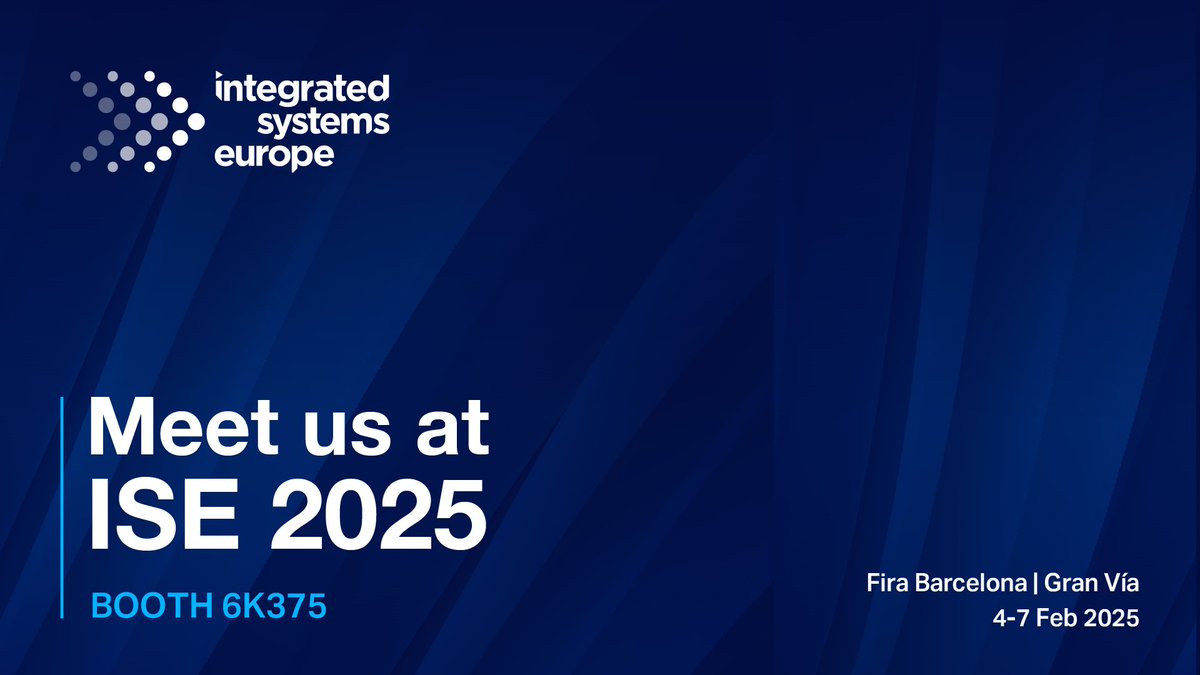 Meet us at <a href="/ISE_Show/">ISE</a> 2025! You can find us at booth 6K375 in Fira Barcelona, Gran Vía on 4-7 Feb.

Register here free of charge: registration.firabarcelona.com/?cod_prom=GUM7…