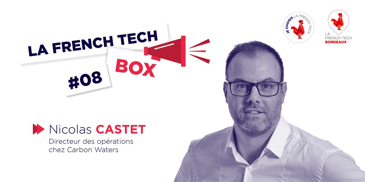 FrenchTechBdx's tweet photo. #FrenchTechBox | Nicolas Castet, directeur des opérations chez @CarbonWaters est notre invité🎙️

Dans cet épisode, découvrez comment la startup spécialisée dans la chimie des matériaux contribue à la transition environnementale des industries🌱

L'épisode👉https://t.co/oLsD4cKxjg https://t.co/vogzDHWVOX