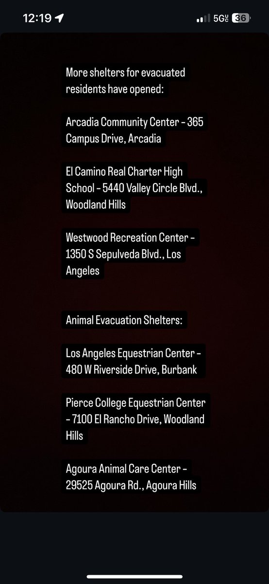 ebarba7's tweet photo. More shelters for evacuated residents have opened: https://t.co/jcM2rEuaZO