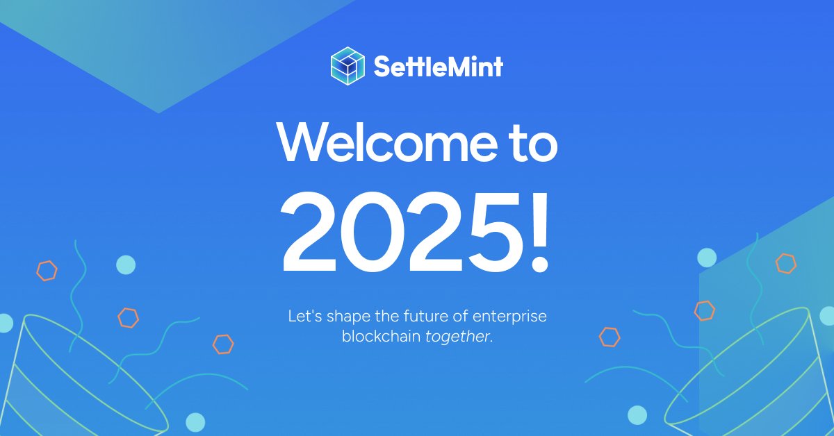 SettleMintCom's tweet image. 🎉 Welcome to 2025!
Last year, we had the privilege of working with many businesses through their blockchain journeys, showcasing the true value of Blockchain Transformation!

Want to partner up? Let’s connect: hubs.li/Q031DR8W0

#SettleMint #BlockchainTransformation