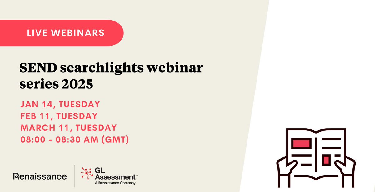 In our last #GLSENDSearchlights webinar, Polly Marsh and <a href="/EmmaDibden/">Emma Dibden</a> looked back at a year of the series, the topics, the tips, and reflections from listeners. It’s a great watch! And put 14 January in your calendars to join us for the first of 2025. bit.ly/4j4UuZO