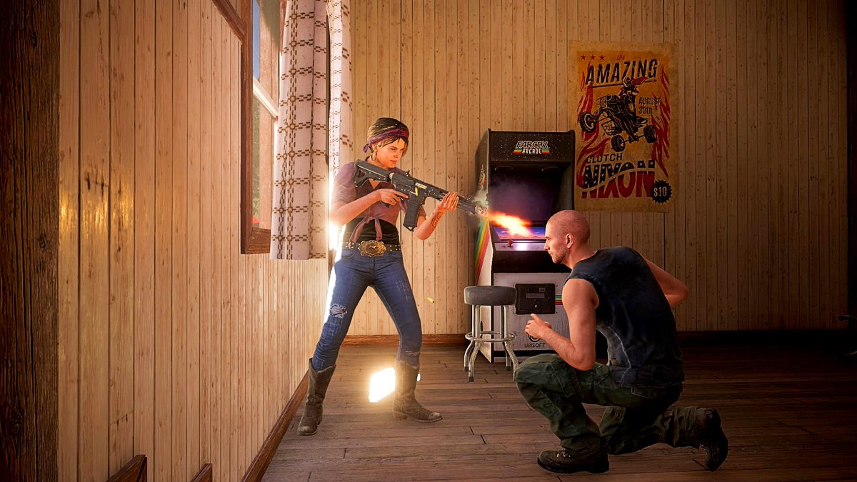 13brevkasse's tweet photo. #Nixon #Arcade #FarCry5 #VPRT #ArcadeGame @RuleTimeSpace #Pilot #ThePhotoMode #NPC #California #Puma #XboxShare #UbisoftToronto #View @ShanFindsPixels #FarCry #Truck @SindyJ_B #Rifles #AdelaideDrubman #PS5Share #Nasdaq #VGPNetwork #Cougars #UbisoftShanghai #ClutchNixon https://t.co/pyE1UhEYHn