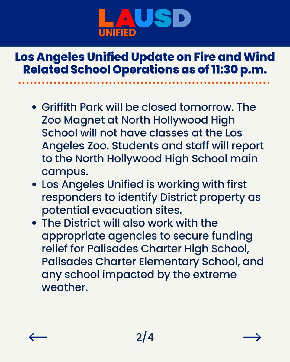 Los Angeles Unified tweet media