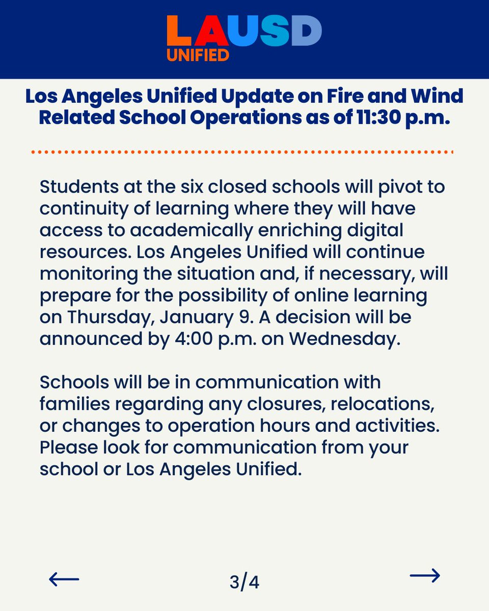 Los Angeles Unified tweet media