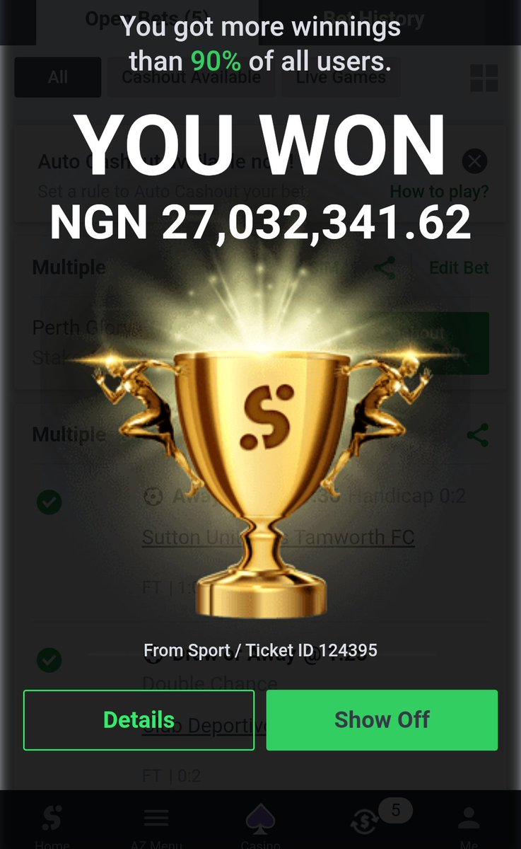 27m won ✅ 

Send your tickets 🥹 

3 days straight boom 💥