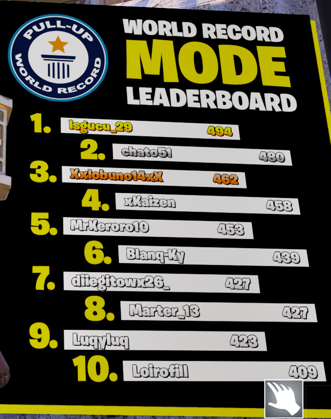 Marter_13_'s tweet photo. Top 8 en el mapa de @MrKeroro10 i GG a @Isgucu29 por el top 1. A por el top 1 la siguiente semana? #PullUpChallengeFN https://t.co/hGQCR9cHYO