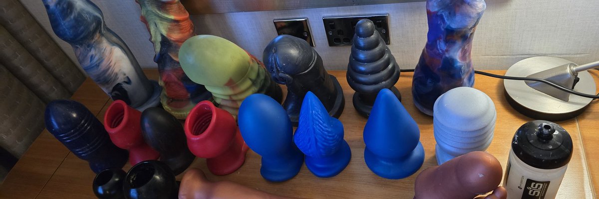 What new toys should I add to the family <a href="/ToppedToys/">Topped Toys</a> <a href="/SquarePegToys/">SquarePegToys</a> <a href="/hankeystoys/">Hankey's Toys</a> <a href="/OxBalls/">OXBALLS</a> #hugetoys #analstretching #analtraining #buttplugfun #buttplug