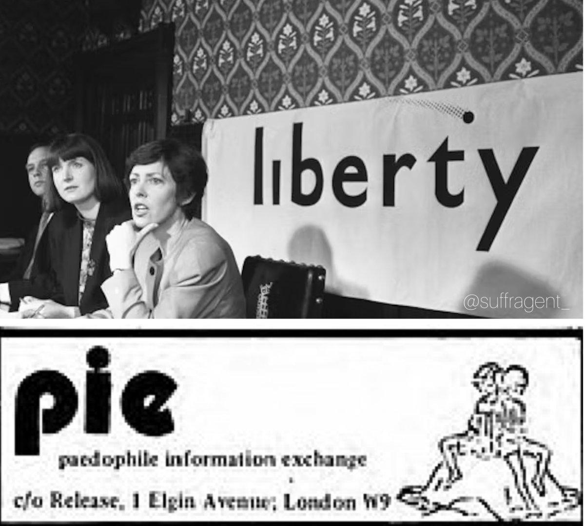 It's no surprise that Labour won't hold an inquiry into the grooming gangs.

Back in the 70s, three of its top MPs -Harriet Harman, Jack Dromey and Patricia Hewitt- were affiliated to the Paedophile Information Exchance.

They wanted to lower the age of consent to FOUR.