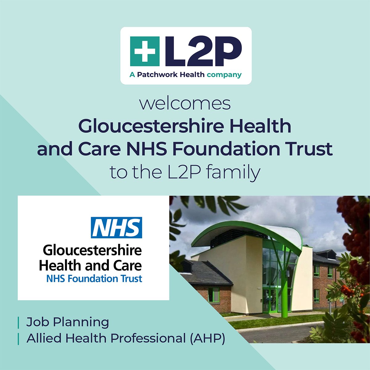 We are excited to be working with Gloucestershire Health and Care NHS Foundation Trust for #AlliedHealthProfessional job planning
Making a difference by providing easy-to-use workforce management systems that support better outcomes for patients
#alliedhealthprofessionals #l2p