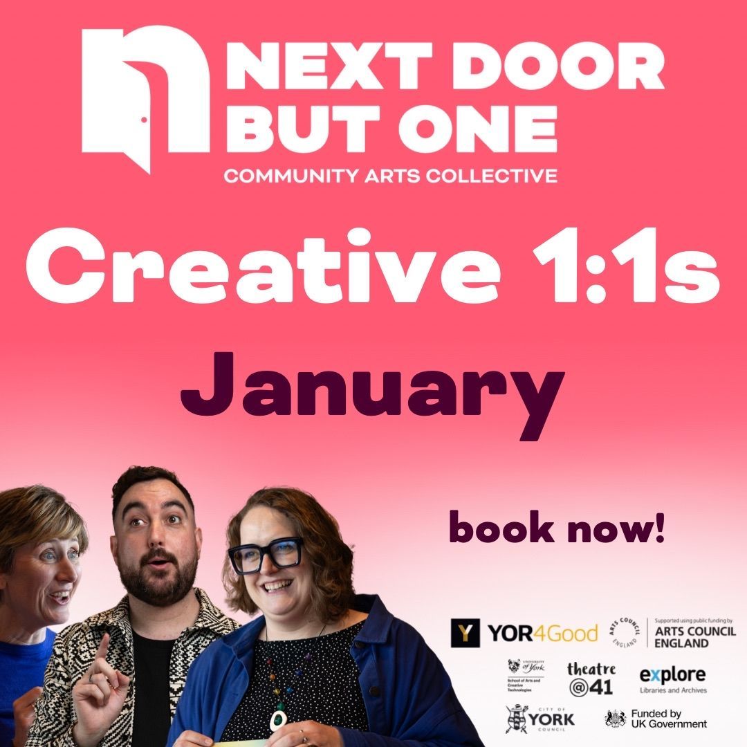 January can often feel long, sluggish or even daunting…

Well we’ve got just the thing to give you, your ideas, and potential projects the spark they need for 2025 ✨ 

Book one of our Creative 1:1s on Wednesday 22nd January: buff.ly/41XKPhF