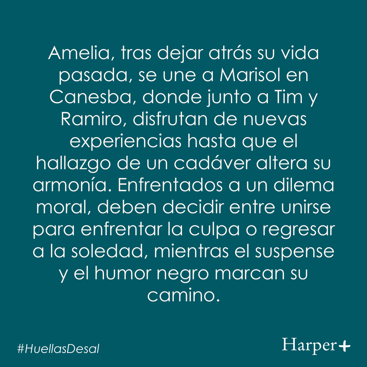 ➕ Novedad &gt;&gt; 'HUELLAS DE SAL' de <a href="/MinanaEva/">Eva Miñana Márquez</a>.📖 Una novela repleta de nostalgia, amistad, romance y suspense, con una buena dosis de humor negro.

🗓 Lanzamiento &gt;&gt; 15 de enero. DISPONIBLE PREVENTA.
📲 Disponible en formato #ebook. En papel, en el sistema POD de Amazon.