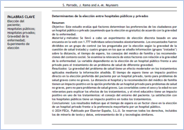 JHealthQualityR's tweet photo. 📰 Determinantes de la elección entre hospitales públicos y privados
✏️Original por S Parrado @JHealthQualityR #RevistaSECA #JHQR
👉 https://t.co/4jlR0S1ZrZ
✅ #CalidadAsistencial #ElecciondelPaciente #HospitalesPublicos #HospitalesPrivados #GravedaddelaEnfermedad #Eleccion https://t.co/jVhBu3zjAA