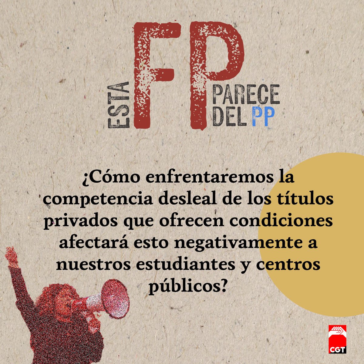 Federación de Enseñanza CGT tweet media