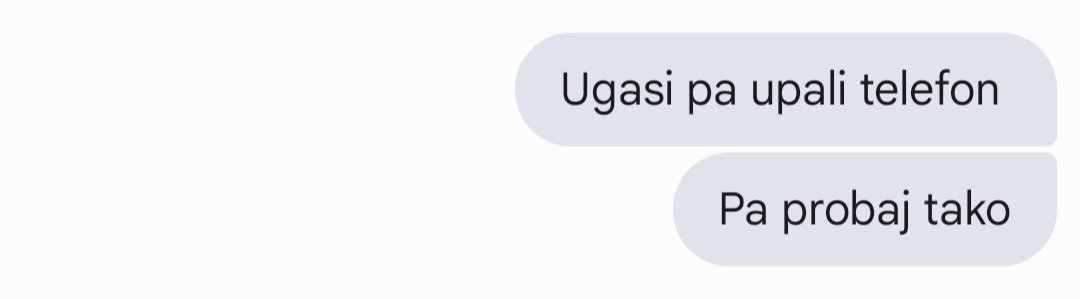 Moja po ko zna koji put upucena poruka mami kad kaze da joj "nece viber nesto" :)))