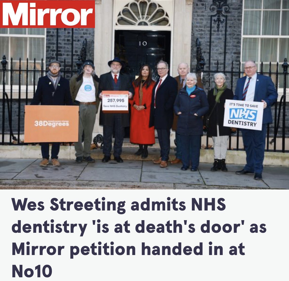 We’ve heard promises to rebuild NHS dentistry.

What we need now is action👇
mirror.co.uk/news/politics/…